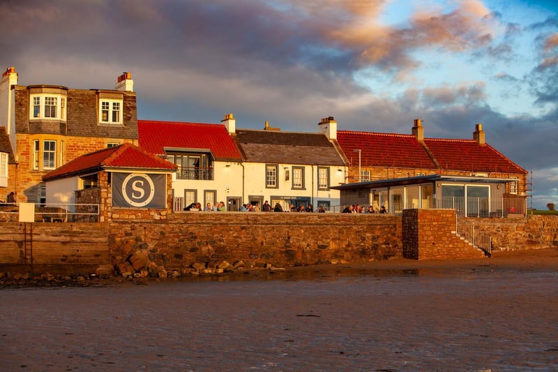 Located in a prime spot overlooking the harbour in the East Neuk village of Elie, the Ship Inn also boasts one of the most picturesque beer gardens in the country.