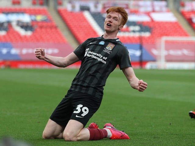 The striker stole the show in the League Two play-offs for Northampton. He was immense in the second-leg win over Cheltenham and in the 4-0 victory against Exeter in the Wembley final. In total, the 19-year-old scored eight goals in 12 outings for the Cobblers.They’ll want him back but Pompey would be a more attractive option should they be interested.