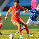 Alex Whittle and Adi Yussuf, both now of Chesterfield, are cup-tied for Town's FA Trophy game at Aldershot on Saturday.