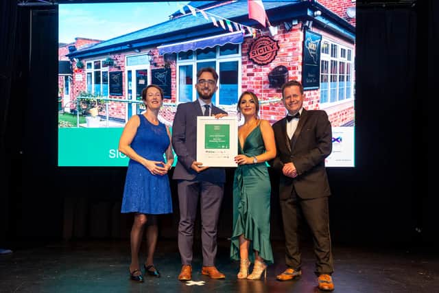 Sicily Restaurant was crowned best new hospitality business
