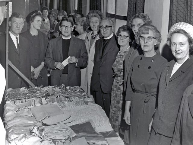 Ripley Methodist Church bazaar, October 1966.