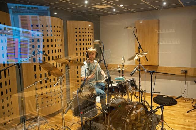 The new studios at Chesterfield College are giving music production students and musicians in the area a professional space to practice and record, using industry standard equipment