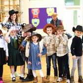 More than £1,300 was raised through a sponsored line dance by 250 children and staff at St Thomas’ Catholic Voluntary Academy.