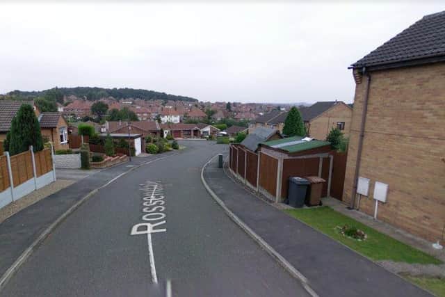 The fire broke out at a property on Rossendale, Ilkeston.