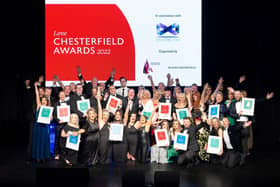 These are the winners from the latest Love Chesterfield Awards. 
Credit: Matthew Jones Photography