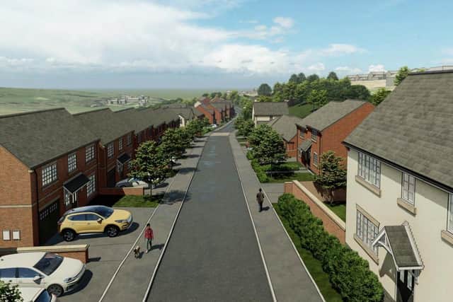Artist impressions for the proposed Wyaston Road, Ashbourne, housing site. Image from Nineteen47.