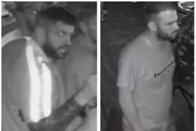 Derbyshire police wish to speak with these two men in connection with an assault out Monk Bar in Belper on August 14