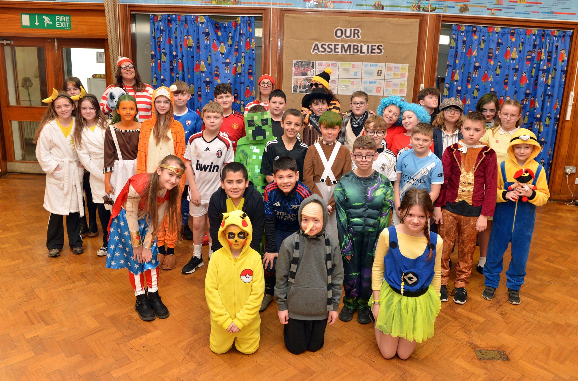 World Book Day 2026: Derbyshire school children and staff celebrate ...