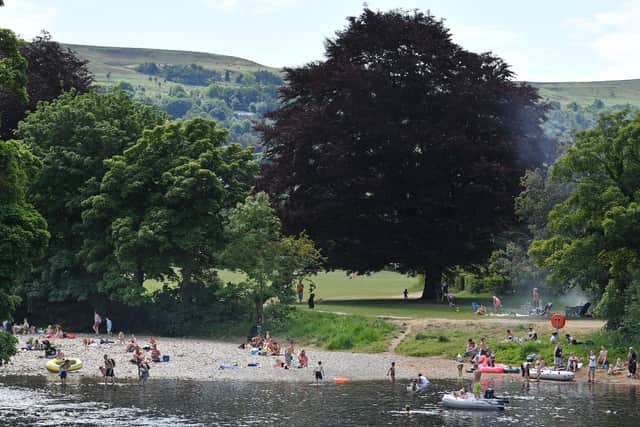 Chesterfield is to be hit by a heatwave this week, with temperatures reaching as high as 29°C.