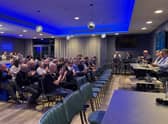 Supporters and club representatives at the Chesterfield FC fans forum