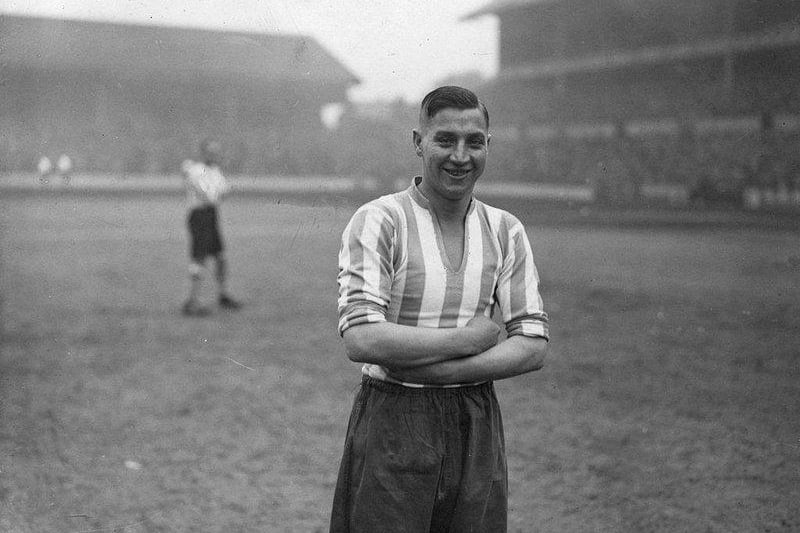 Of all Chesterfield's players, Harry Clifton came closest to playing for England while technically still a Spireite. Pictured on February 17 1938: (Photo by H. F. Davis/Topical Press)