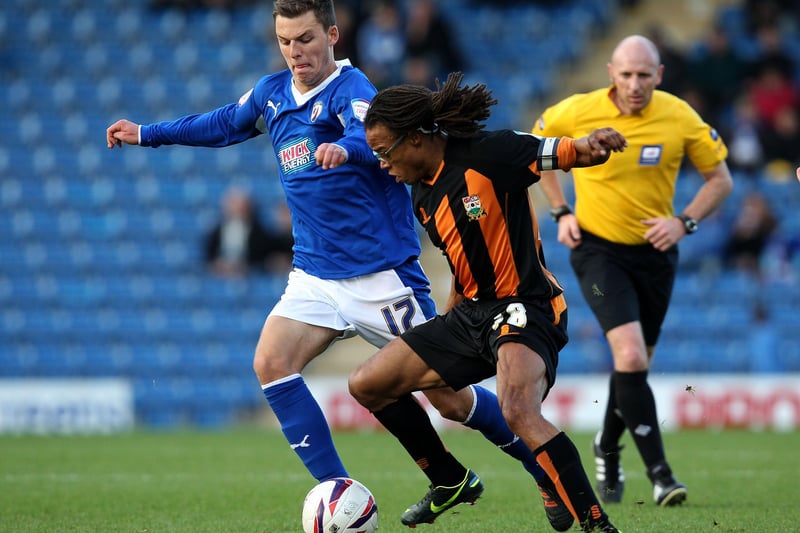 It's not often Chesterfield battle with a former World Cup star during a league match. But that's what happened when they faced Barnet on 27th October 2012, with Barnet boasting former Ajax, Milan, Juventus and Barcelona man Edgar Davids in their side.