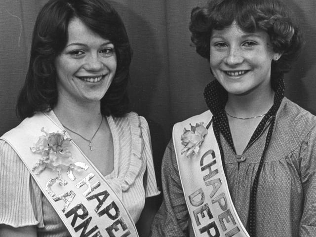 The newly-selected Chapel carnival royalty.