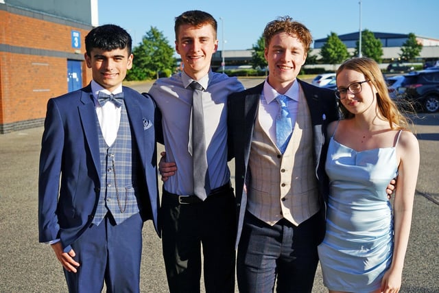 The prom was blessed with glorious weather