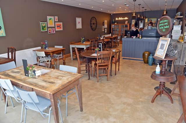 First look at Figaro a New vegetarian restaurant opened up in Wingerworth.