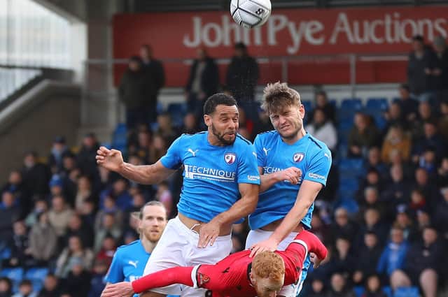 Chesterfield lost 4-1 to Grimsby Town on Saturday.