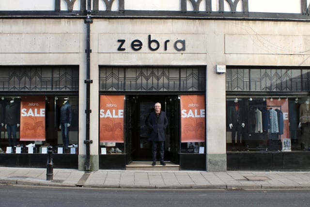 “The shop was opened in March 1986. The inspiration, I was already working as a manager of another menswear store in the town, and I decided that I wanted to start up my own store. In the early 1980s there was a bit of a sea change in menswear, and I drew inspiration from certain Sheffield shops that were promoting more Italian-based clothing at a higher price point. I think in the early eighties there was a bit of a glam fashion statement coming out, from the pop bands of the day, the Sheffield scene. All of a sudden there was a bit of an awakening… The whole eighties was like an aspirational decade, and we were all going for it. People were dressing up. They were wearing suits to go round town on a Friday and Saturday night. That was the scene at the time. Men wore trousers, shirts and ties. A different vibe to what it is now. And you’ll find, if you look around, there’s a lot of menswear independent businesses that were established in the 1980s.”