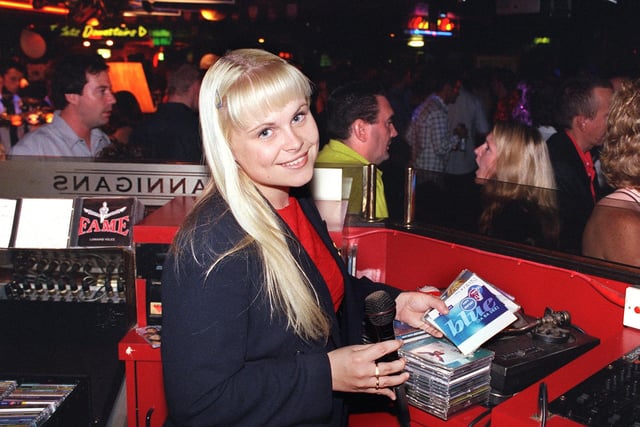 Hayley Kay, who was one of the DJs at Brannigans in 1999