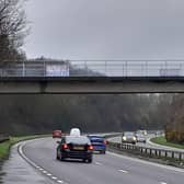 Motorists this morning have been surprised to see a banner reading “Caution! Badgers” hanging from a bridge on the Dronfield bypass.