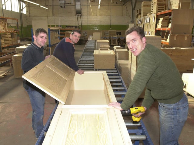 Wayne Kwasnica, Paul Carr, and Steve Armitage at the Turner Business Park Richmond Park Road