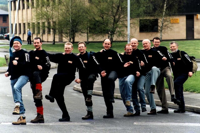Chesterfield based Fusion Group Manufacturing's hiking team took part in a Lakeland charity walk to raise money for the NSPCC in 1999.