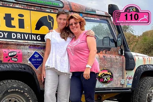 Marcella Kirk and Helen Tait Wright will take part in the charity rally across Morocco in October.
