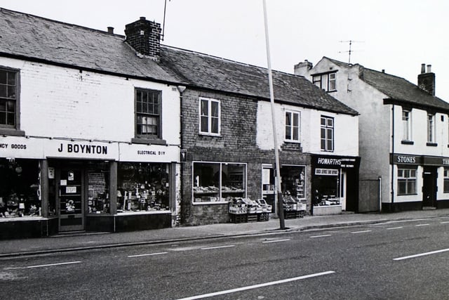 The J Boynton shop on Chatsworth Road in 1991.