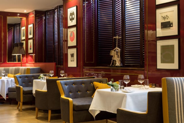 The Balmoral’s restaurant retained its one Michelin Star for this year.