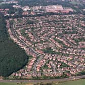 What can you see in these aerial shots of Sheffield and South Yorkshire?