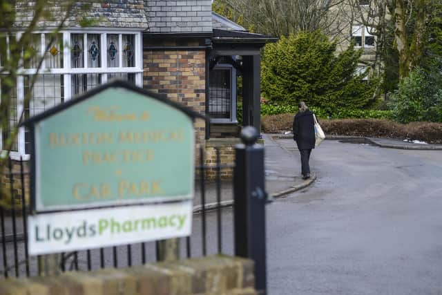 Buxton Medical Practice which was closed on Thursday, February 27 following a confirmed case of coronavirus (pic: Dan Rowlands/SWNS.com)