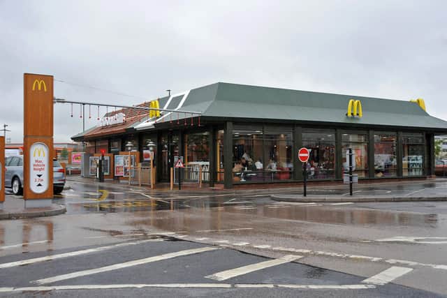 McDonald's has announced all customers in Chesterfield will be welcome back for eat-in dining from Monday