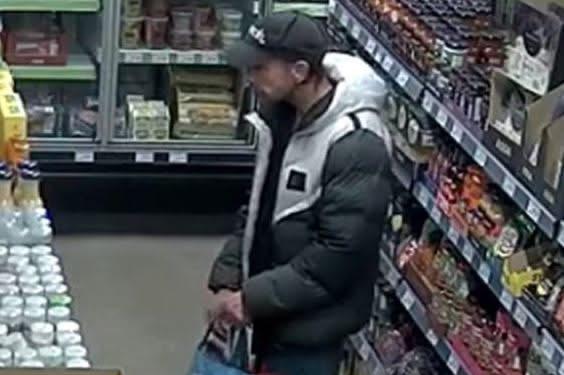 Police appeal to trace man in connection with series of shop thefts ...