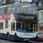 Stagecoach’s 43 and 44 services will be affected.