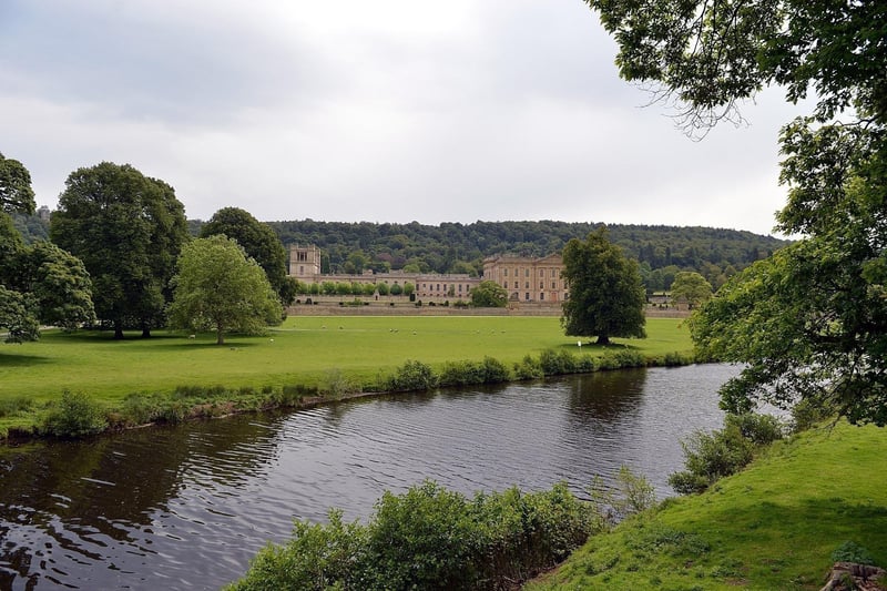 The grounds of the magnificent Chatsworth House, just outside Chesterfield, are an ideal place for a scenic walk. There's two different routes you can take - one spans six miles, while the other is eight miles long.