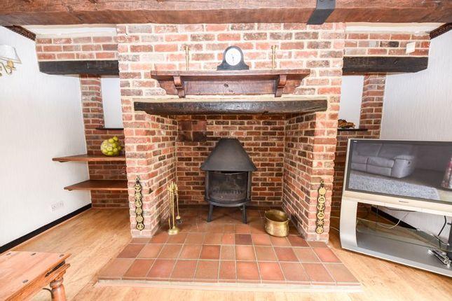 The property has a fire place
