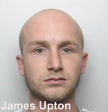 James Steven Upton, 25, of no fixed abode, was sentenced to three years and nine months in jail after he pleaded guilty to robbery.