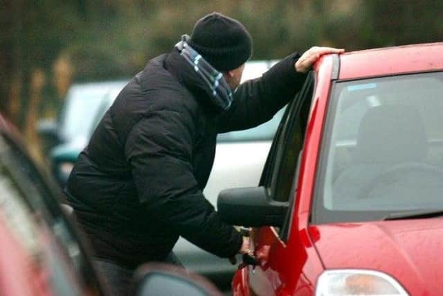 Car thefts are on the rise in Derbyshire.