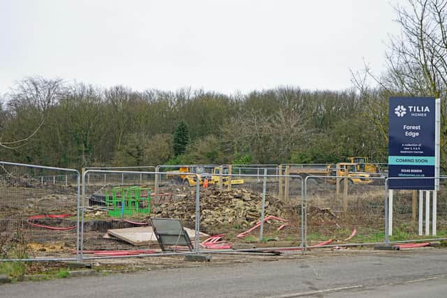 Among councillors’ worries were plans to cut 0.75 hectares of trees at the site