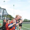 Chesterfield Women celebrate a good day in the cup. Picture: Elliement Sports Media