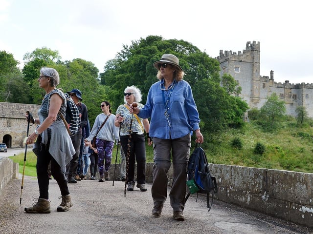 Those who responded suggested going for a walk around the medieval parkland at Haddon Hall.