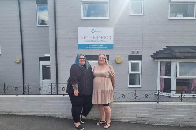 Jade Walker and Rachael Dixon who are the new management team at the Nethermoor Care Home said they are focusing on our residents' well-being and want to improve their quality of life in a person-centered way.