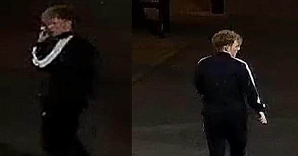 Officers are appealing for the man to come forward