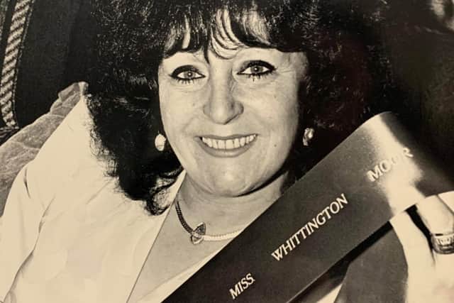 Vondra Redfern was Miss Whittington Moor for 17 years.