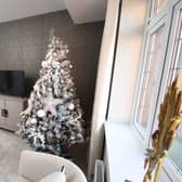 •	A Jones Homes show home all decorated ready to welcome everyone to the Christmas events