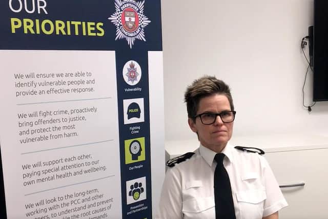 Chief constable Rachel Swann said: "It’s a very critical report and at the heart of what we do in terms of protecting people."
