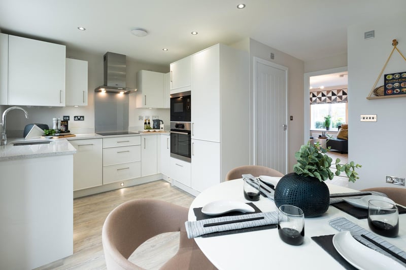 The Braxton home boasts 2.5 floors of flexible living space and three spacious bedrooms. Downstairs there is a fitted kitchen and dining area overlooking a private rear garden.