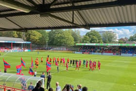Chesterfield were in action at Aldershot Town on Saturday.
