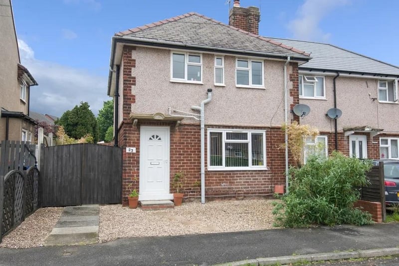 This three-bedroom, semi-detached home, with a fabulous "open-plan dining/kitchen" is on the market for £159,950 with Redbrik Estate Agents.