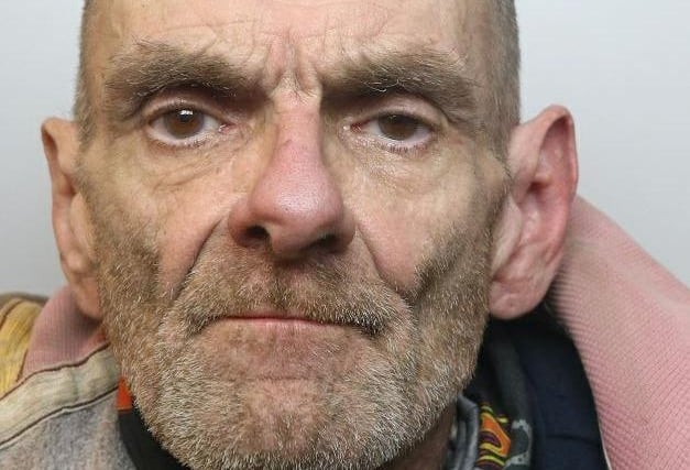 Turner, 61, was jailed for 22 months for a Whittington Moor cafe burglary - his 13th non-dwelling house burglary.
Derby Crown Court heard he had a staggering 57 convictions for 235 offences.
He made off with  24 eggs, 25 cans of fizzy pop, 14 bottles of fizzy pop, a tin of coffee, a money box tin, a first aid kit, two packs of biscuits and a cash till.
A prosecutor described Turner, of Oakamoor Close, Chesterfield, as "a man of, quite frankly, appalling character".