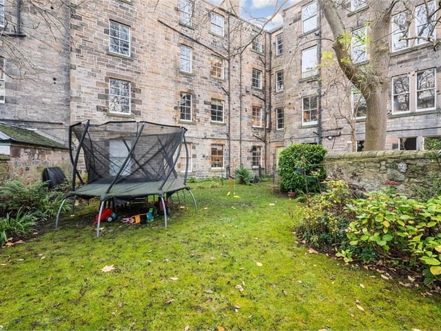 Communal rear garden.